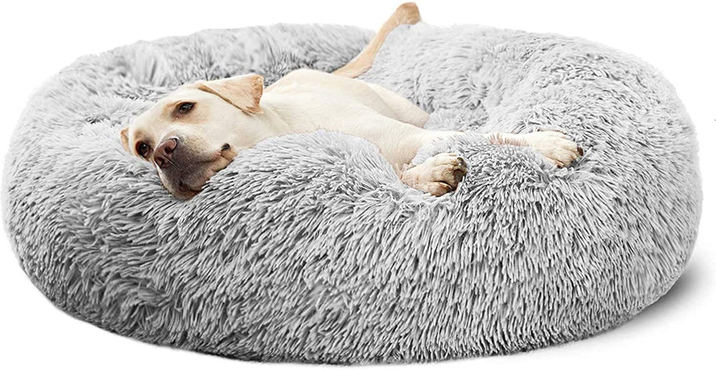 Calming Donut Dog Cuddler, Medium Large Dog Bed, 30''