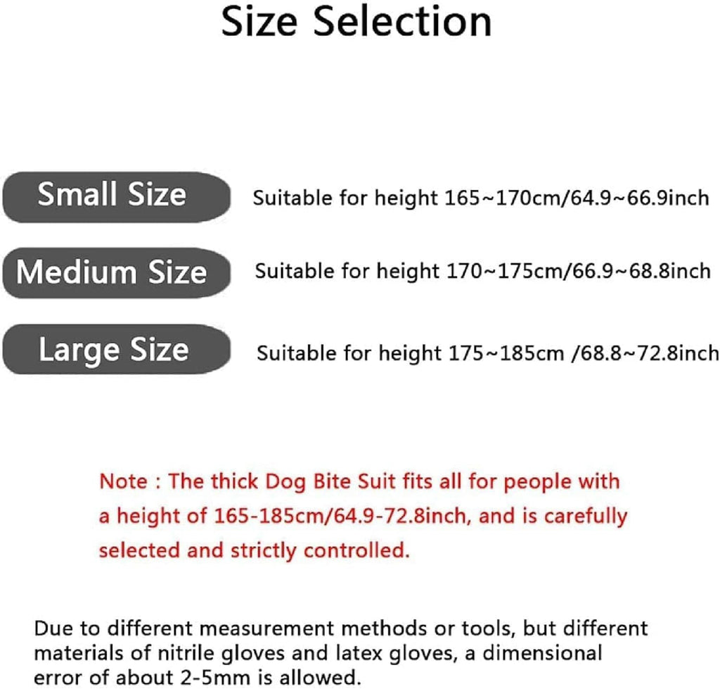 Dog Training Suit, Anti-Dog Bite Jumpsuit, Dog Training Protective Equipment, Exercise Your Dog'S Agility, for Medium Large Dogs Bite Training