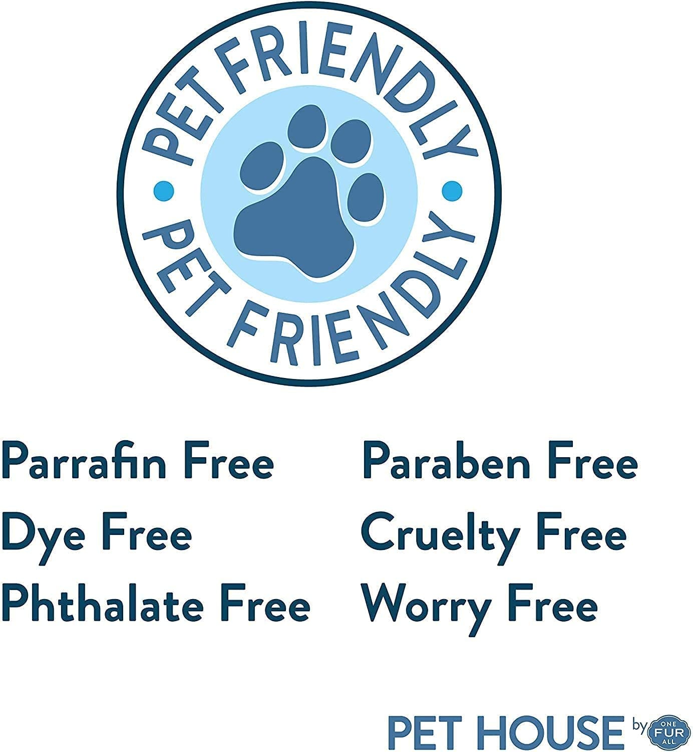 Pet House Fall Candles, Long Lasting, Clean Burning, Soy Wax Scented Candles for Pet Odor, Pumpkin Spice, 2 Pack