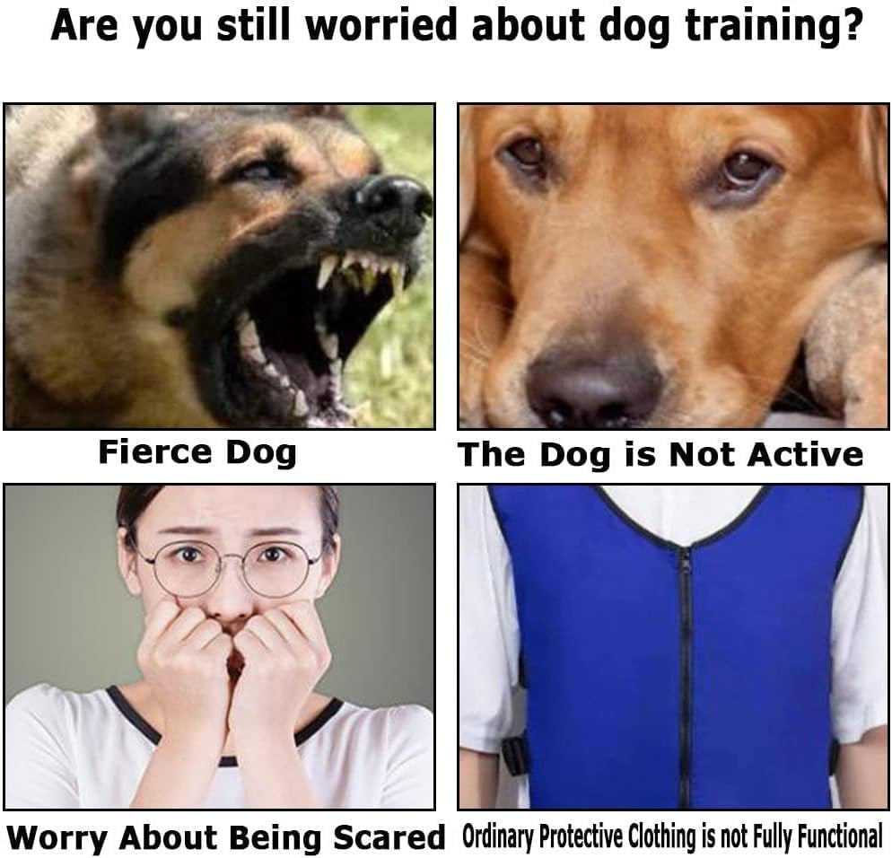 Dog Training Suit, Anti-Dog Bite Jumpsuit, Dog Training Protective Equipment, Exercise Your Dog'S Agility, for Medium Large Dogs Bite Training