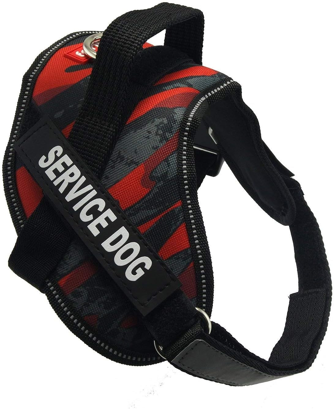 Dog Patches for Service Dogs, Reflective and Removable Dog Tags for Service Vest Dog Harness